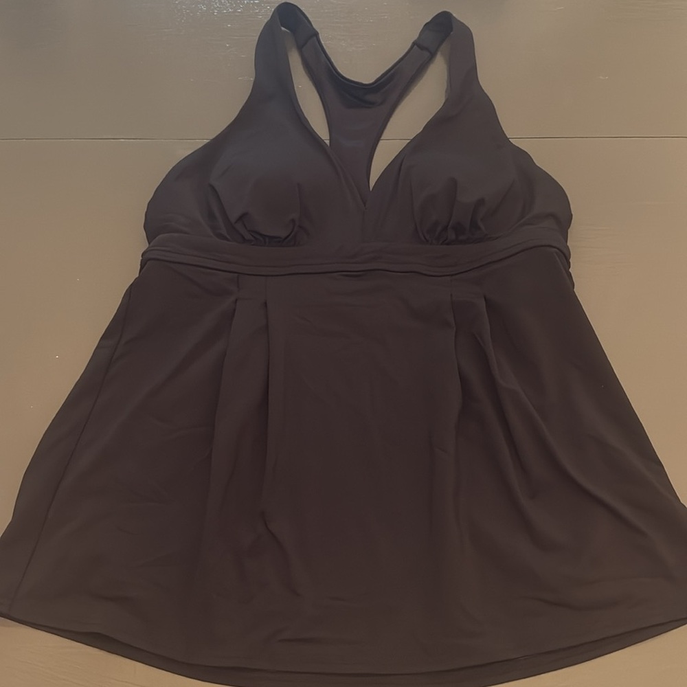 Lands End racer back tankini - Picture 3 of 8